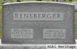 Wilson B Rensberger