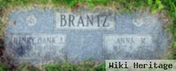 Henry Jacob "hank" Brantz