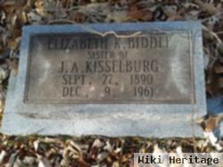 Elizabeth K. Kisselburg Biddle