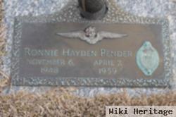 Ronnie Hayden Pender