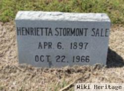 Henrietta Stormont Sale