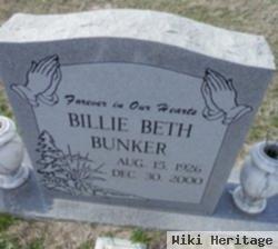 Billie Beth Maxey Bunker