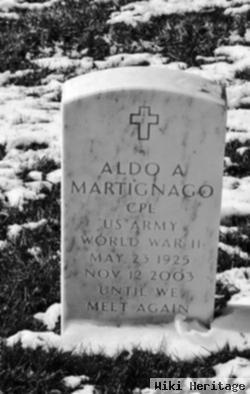 Aldo A Martignago