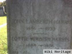 Lottie Wimbush Harris