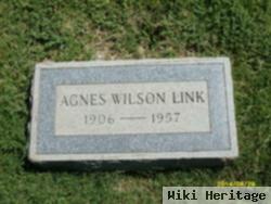 Agnes Wilson Link