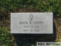Alice E. Bowman Green