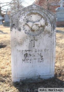 Infant Son Mertes