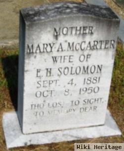 Mary Alice Mccarter Solomon
