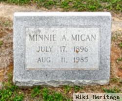 Minnie A. Racer Mican