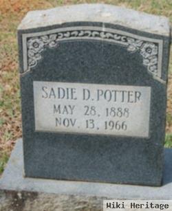 Sadie D. Potter