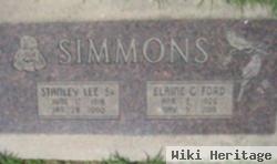 Stanley Lee Simmons, Sr