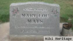 Mary Lou Mays