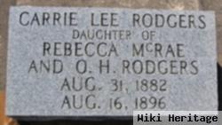 Carrie Lee Rodgers