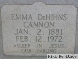 Emma Dehihns Cannon