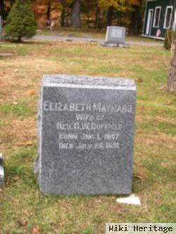 Sarah Elizabeth "elizabeth" Maynard Duffield