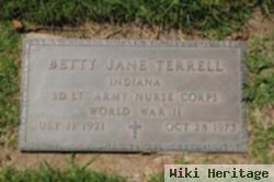 Lieut Betty Jane Terrell