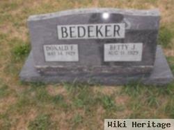 Donald F Bedeker