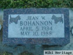 Jean Irene Waller Bohannon