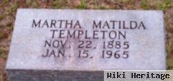 Martha Matilda "tillie" Williams Templeton