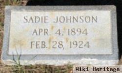 Sadie Johnson