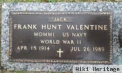 Frank Hunt "jack" Valentine