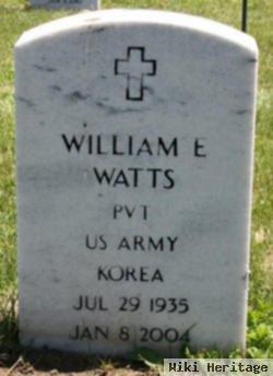 William E Watts