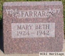 Mary Beth Farrar