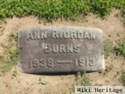 Ann Riordan Burns