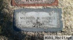 Mildred M Holmes