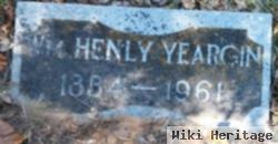 William Henly Yeargin