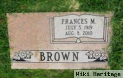 Frances M. Brown