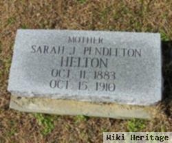 Sarah Jane Pendleton Helton