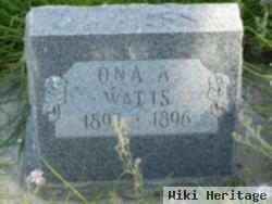 Ona A Watts