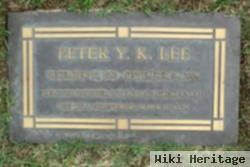 Peter Y K Lee