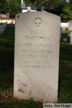 Cpl Paul Thigpen