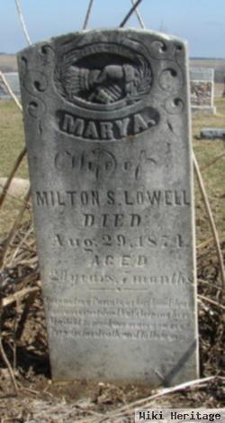 Mary A. Taylor Lowell