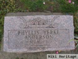 Phyllis J Yerke Anderson