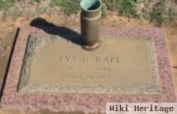 Eva H Rape