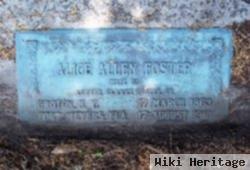 Alice Allen Foster