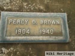 Percy D. Brown