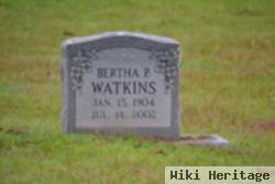 Bertha Pugh Watkins