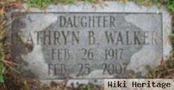 Kathryn Bernadine Stover Walker