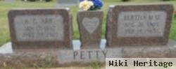 Bertha Mae Poteet Petty