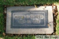 Maria E Kemper