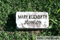 Mary Elizabeth Johnson