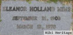 Eleanor Holland Mims