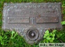 Matilda C Mosholder