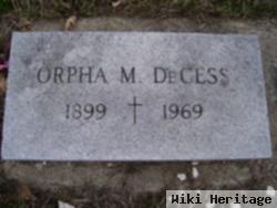 Orpha Mildred Bitler Decess