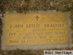 John Leslie Brauner