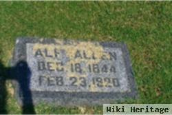 Alpheus "alf" Allen